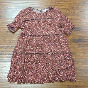 Knox Rose Multicolor Floral Dress Size Large